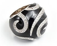 Ring Misis Woman Africa Queen in Silver Cubic Zirconia AN02958